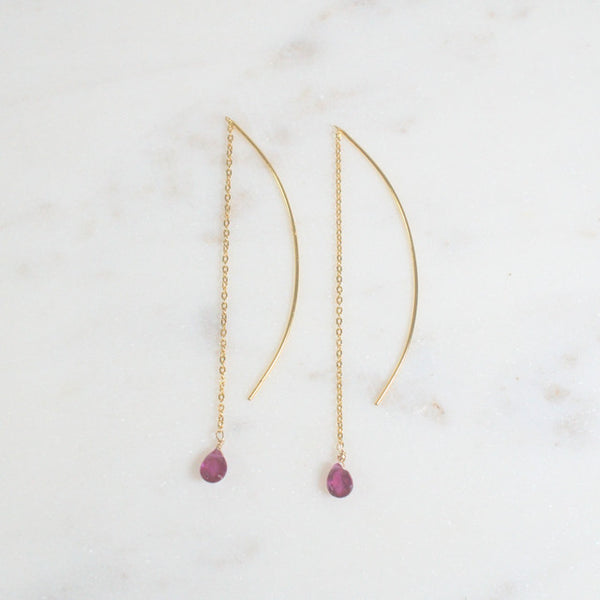 【KOE】14kgfアメリカンピアス ルビー