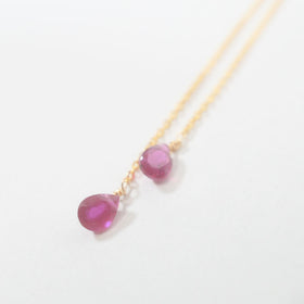 【KOE】14kgfアメリカンピアス ルビー