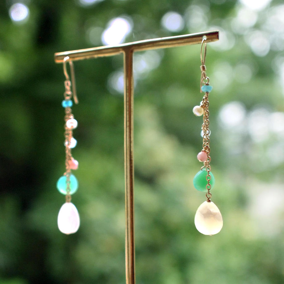 【noelani designs ノエラニ】JUNO GOLD ピアス